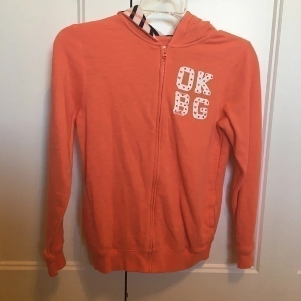 Osh Kosh Girls size 12 hooded sweatshirt NWOT